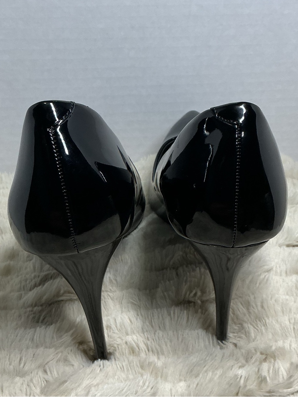 Azalea Wang Black Leopard Print Pointed Toe Stiletto Pumps Women’s Size 9 NWOB - Picture 9 of 16